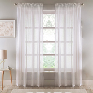 Eden 100 Percent Recycled Plain Voile Panel - Pair