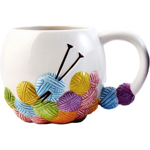Novelty Ceramic Mug - Quilters Coffee Companion