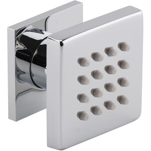 Shower Accessories Modern Square Body Jet Chrome