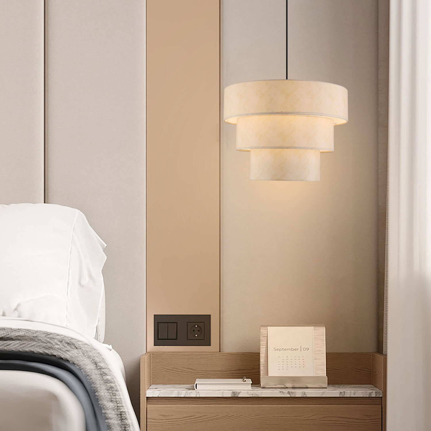 Image of Natural 3 Tier Shade - Natural