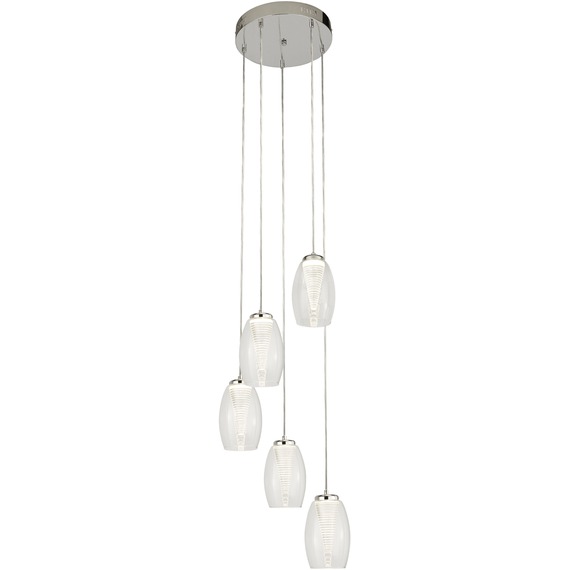 Cyclone 5 Light Multi-Drop Pendant