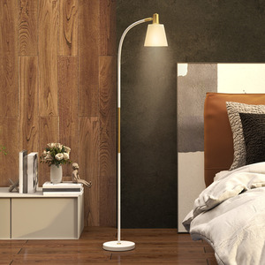 HOMCOM Spotlight Reading Standing Lamp Adjustable Height