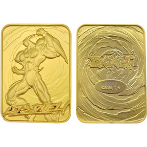 Yu-Gi-Oh! GX Elemental Hero Neos 24k Gold Plated Collectible Metal Card