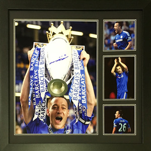John Terry Signed and Framed Chelsea Photo