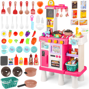 Kids Play Pretend Cooking Kitchen Toy Set