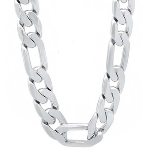 Silver Plated Figaro Collarbone Chain