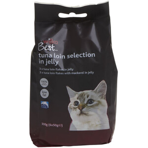 Pack of 6 Best Tuna Loin Selection Cat Food