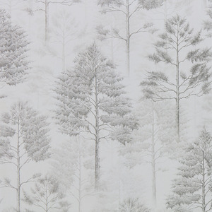 Woodland Whisper Wallpaper in Warm Grey