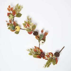 Artificial Colourful Pumpkin Autumn Garland, 150 cm