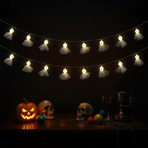 Halloween 20 LED Ghost String Lights