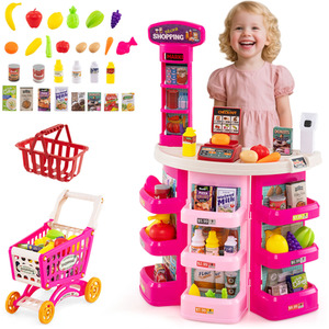 76 PCS Pretend Play Grocery Store Set