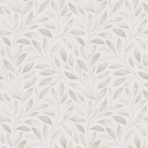 Gentle Vines Wallpaper in Soft Greys