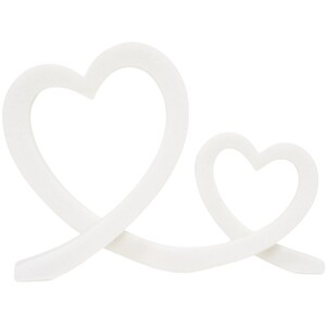 Double Heart Ornament