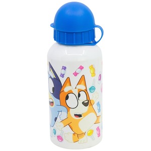 Bluey Aluminium School Water Bottles 400ml