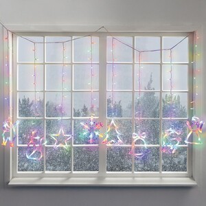 Christmas Icons LED Curtain Light