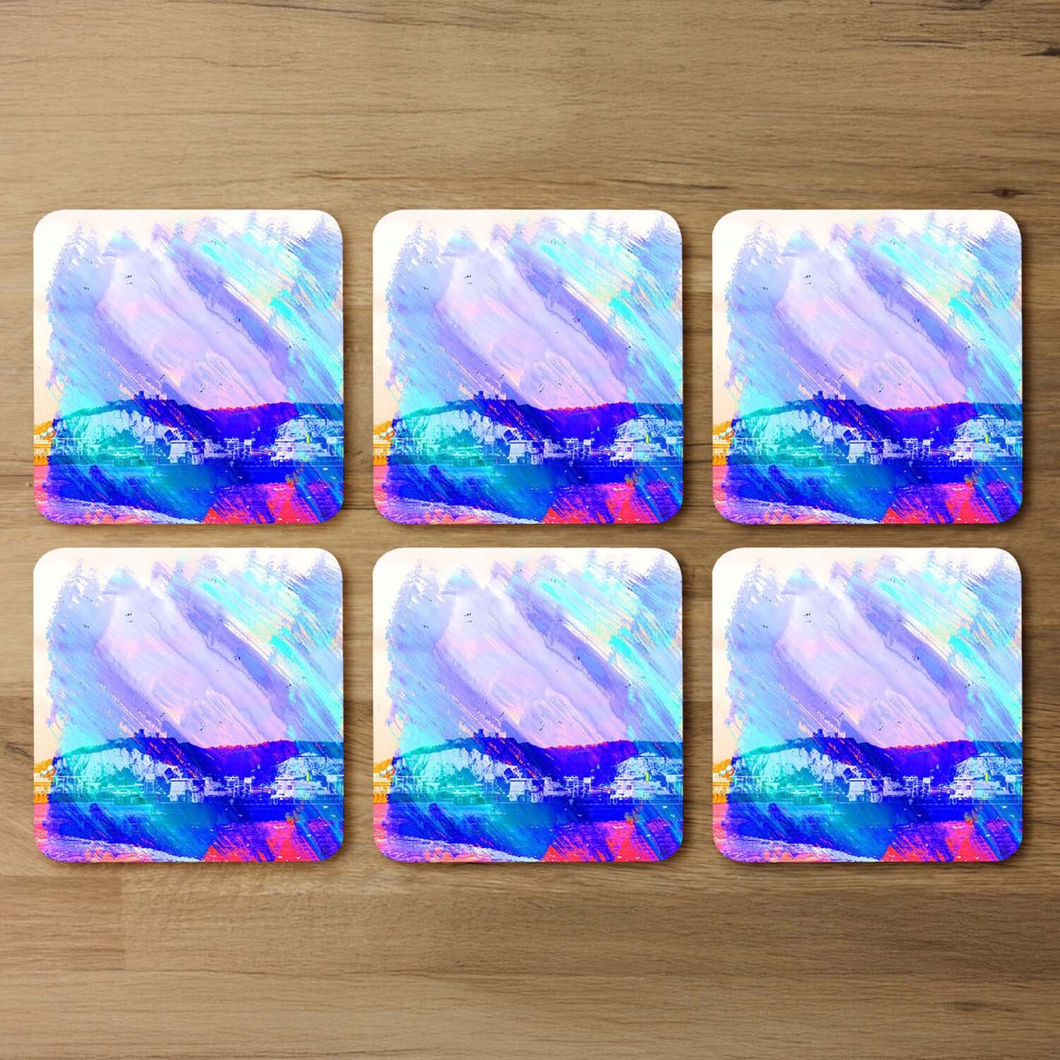 White Cliffs Odover Coaster - Blue
