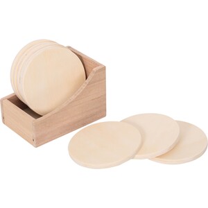 Wooden Coaster Set