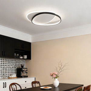 Modern Geometric Triangular LED Flush Mount Ceiling Light