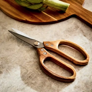 Wooden Kitchen Scissors