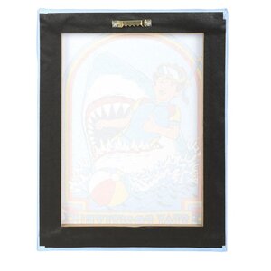 Stay Positive Canvas Plaque by Steven Rhodes - 19x25cm Retro Wall Art