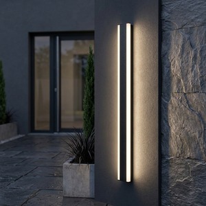 Ener J Outdoor LED Wall Light Linear Bar