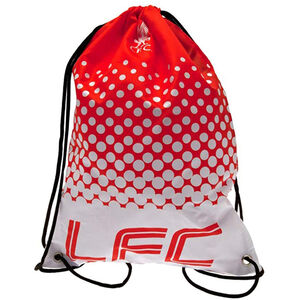 Liverpool FC Official Football Fade Design Gym Bag