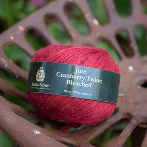 Kent & Stowe 3-Ply Bleached Jute Garden Twine - 150m, 100% Biodegradable