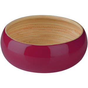 Kyoto Raspberry Round Bowl