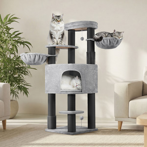 Heavy-Duty Cat Tree with Thick Scratching Posts