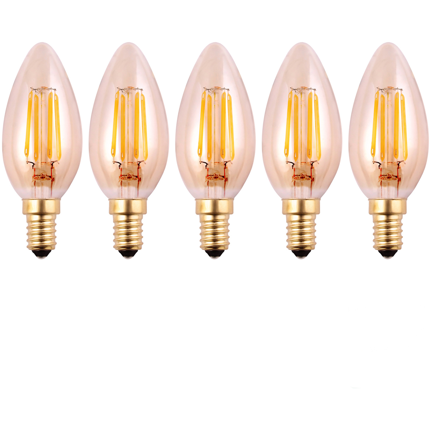 Image of E14 LED Bulbs - Amber /&hellip;