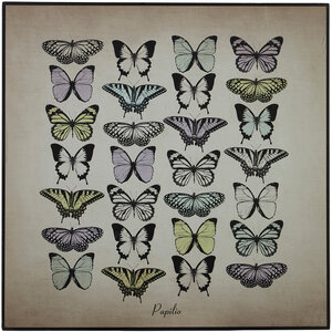 Madera Papilio Butterfly Wall Plaque