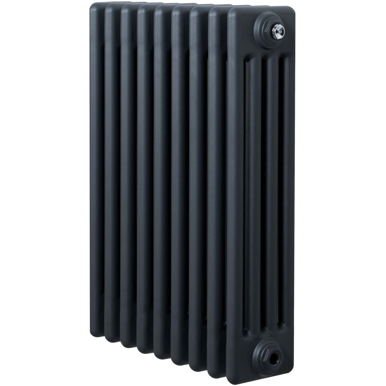 Monstershop Traditional 4 Column Radiator - 600 x 425mm - Anthracite Grey - Image 2