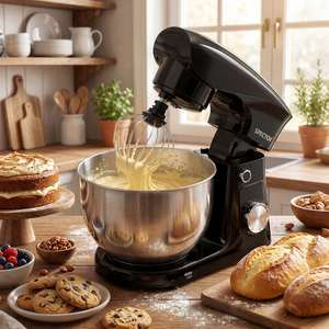 Stand Mixer Electric 5L4.5L Mixing Bowl 1500W Dough Hook Whisk