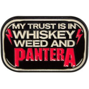 Pantera Whiskey Pin Badge