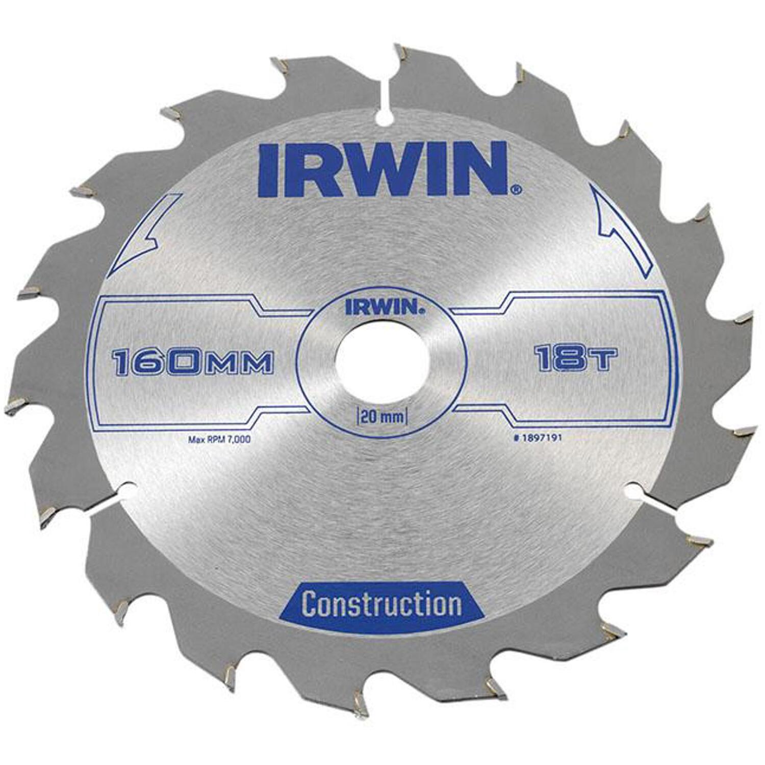 Irwin Atb Construction Circular Saw Blade - Image 7
