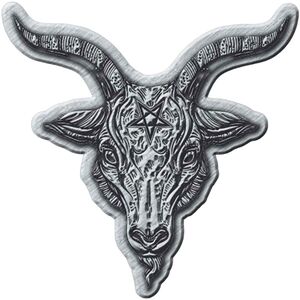 Metal Baphomet Badge