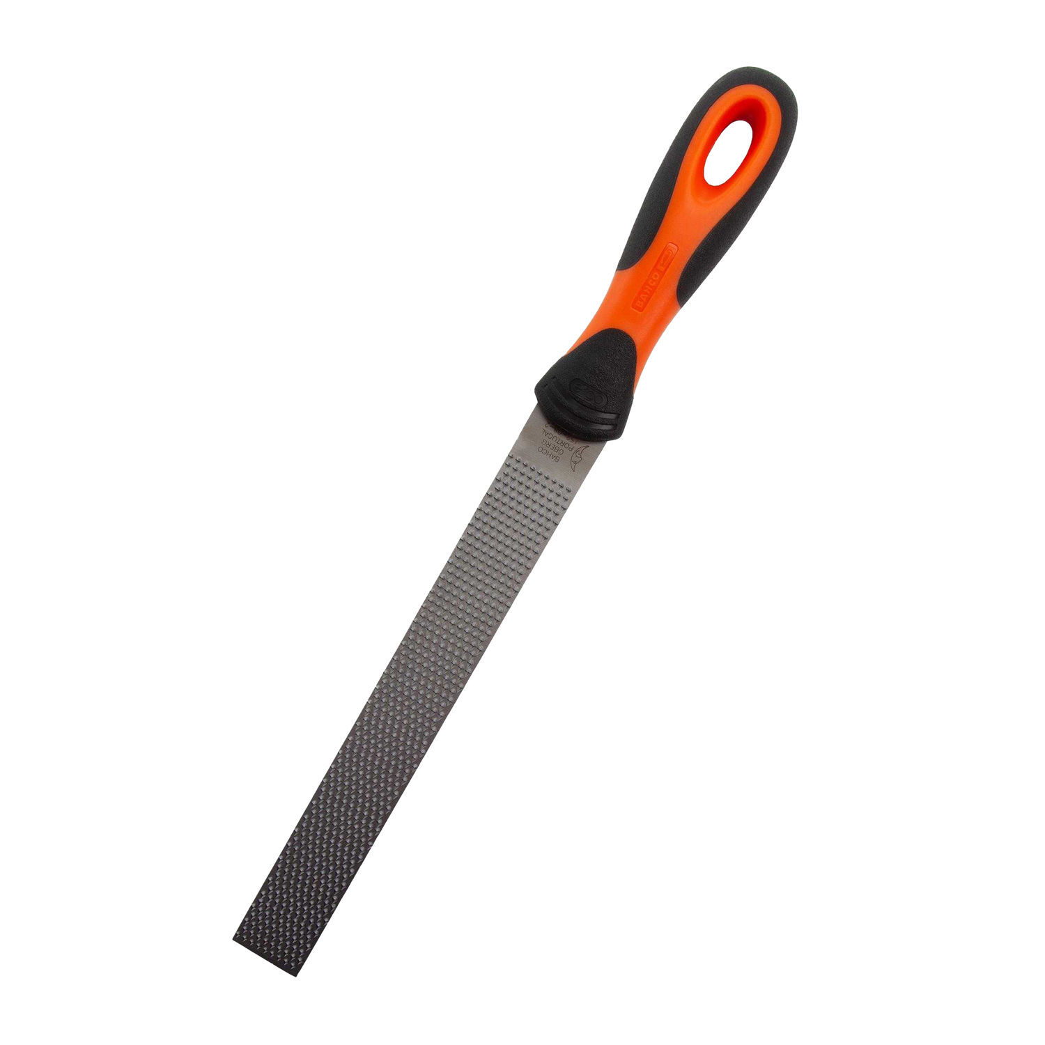 Bahco Ergo 2 In 1 Flat File - Orange/Black/Grey