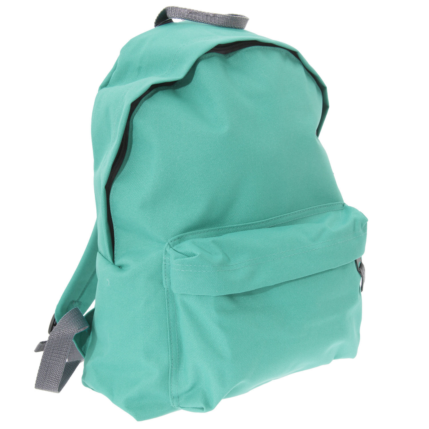 Bagbase Fashion Backpack / Rucksack (18 Litres) (Pack Of 2) - Mint/Light Grey
