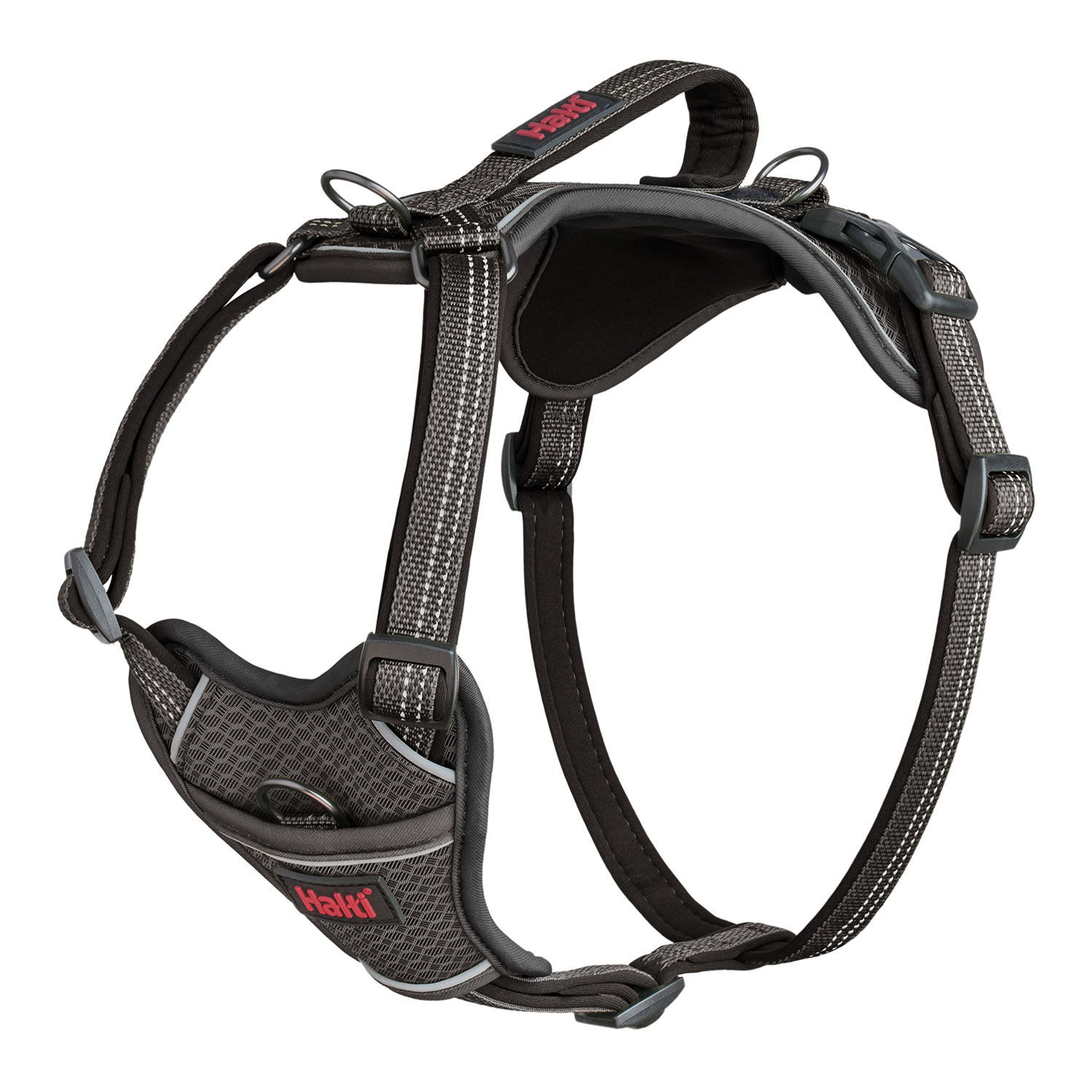 Halti Anatomy Dog Harness - Grey / Xs