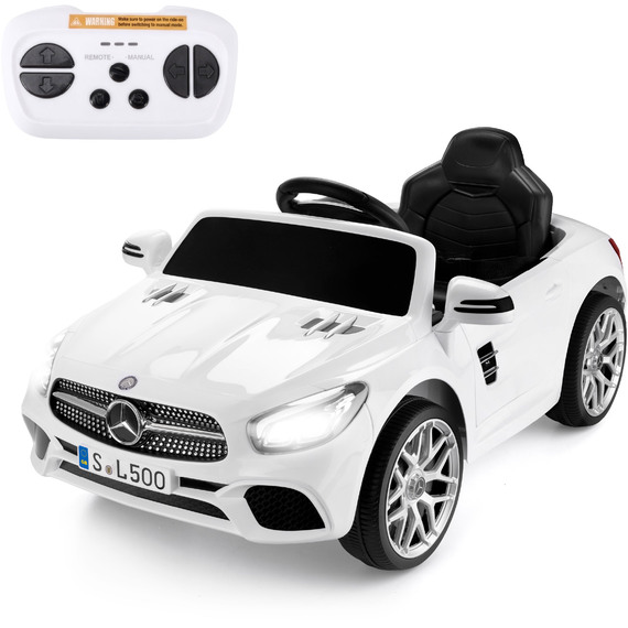 Mercedes-Benz SL 6v Ride On - White
