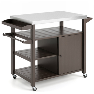 Outdoor Movable Prep Table