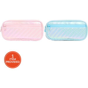 Holo 3 Compartment Pencil Case