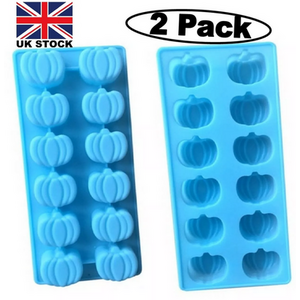 2 PC Pumpkin Silicone Chocolate Baking 24 Mould