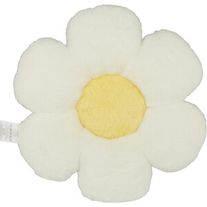 Daisy Flower Fur Cushion