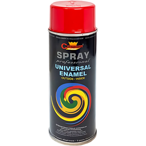400 mL Traffic Red (RAL 3020) Universal Gloss Enamel Spray Paint, Fast Drying