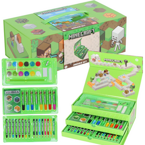 Minecraft Art Color kit Box for Kids 52-Piece