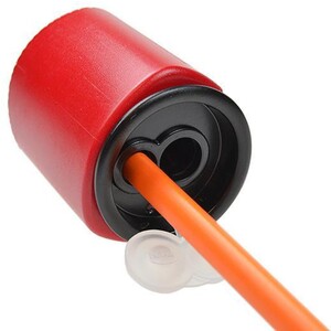 Caran d'Ache Double-Hole Pencil Sharpener, Plastic, Red - For Pencils 8-11mm Diameter
