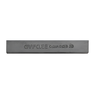 Caran d'Ache Grafcube 15mm 3B Natural Graphite Stick - Single