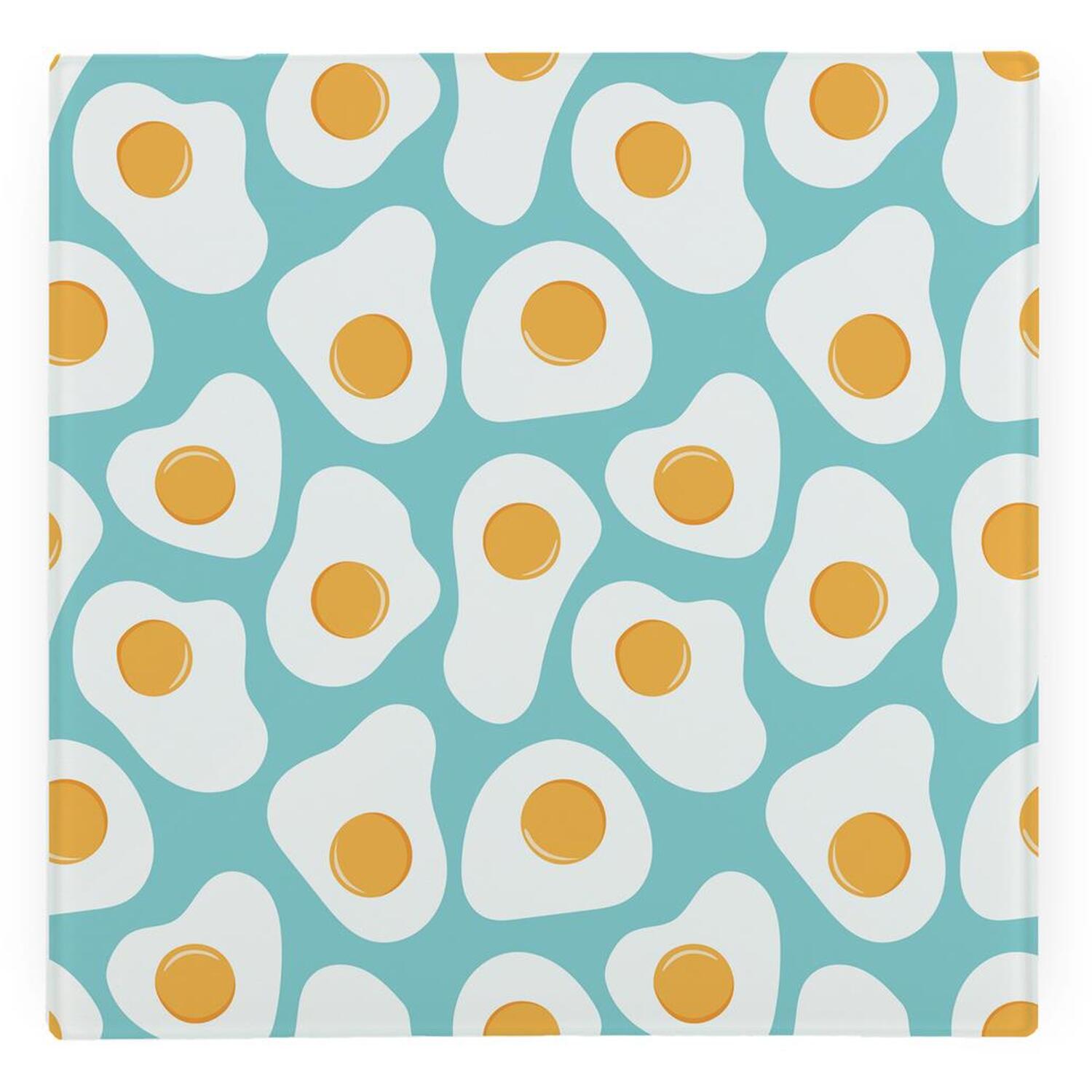 Image of Fried Eggs Glass Hot Pot Stand&hellip;