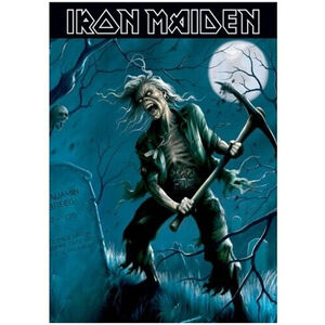 Iron Maiden Benjamin Breeg Postcard